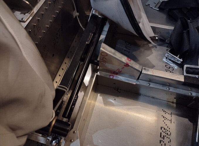 hat section in place