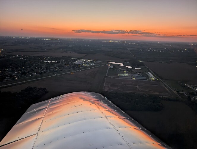 dusk over C77