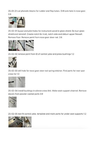 build log sample