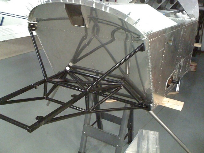 motor mount & gear legs complete