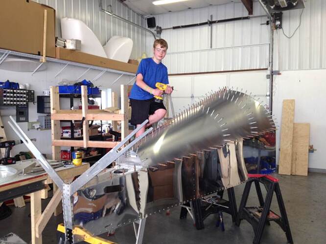 Adam drilling tailcone